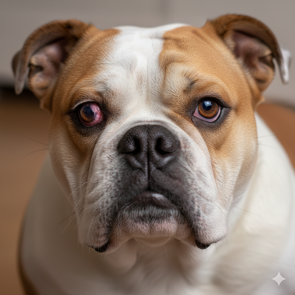 Cherry Eye in Bulldogs