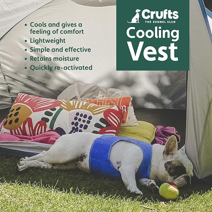 Crufts Self-Cooling Vest for Bulldogs
