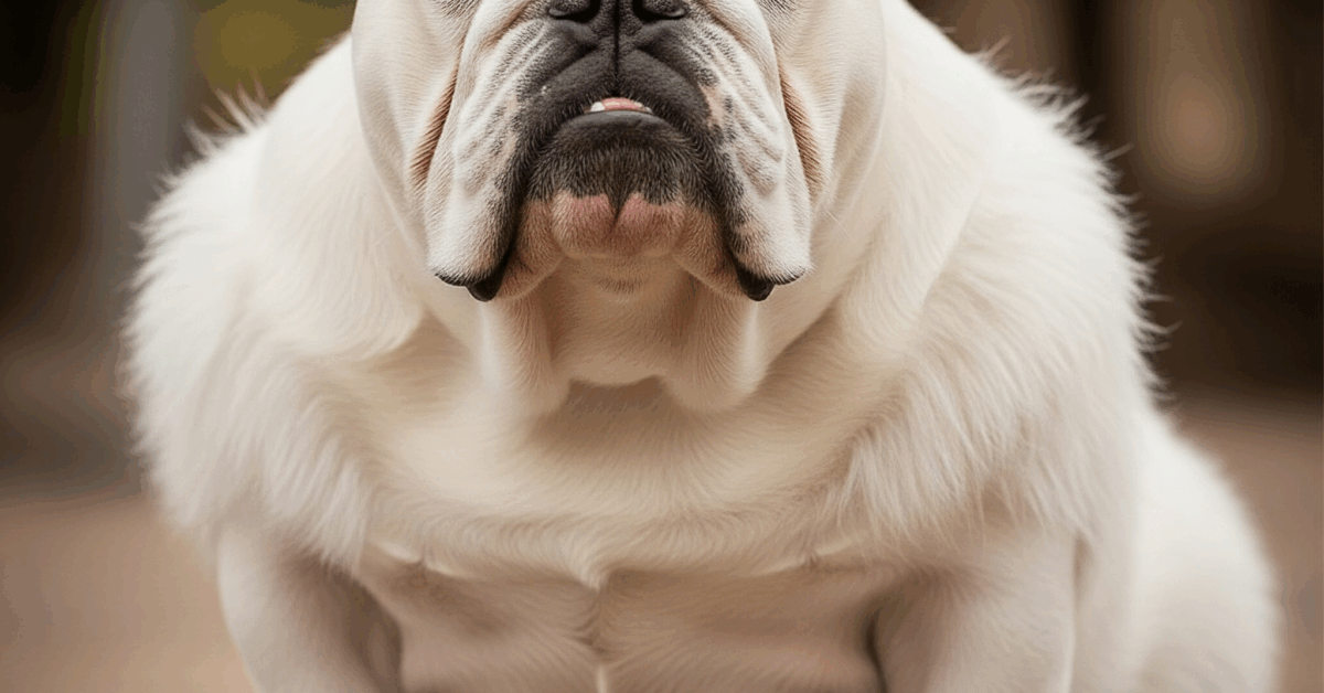 Fluffy English Bulldogs